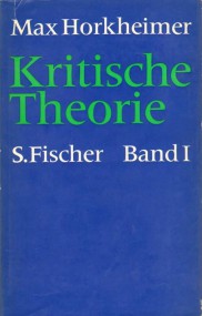 Otmar Hersche über Max Horkheimer: Kritische Theorie