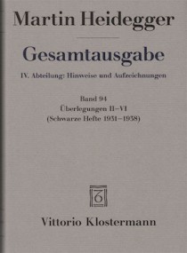 Martin Heidegger: Schwarze Hefte