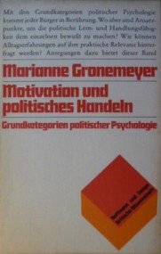 Ueli Mäder über Marianne Gronemeyer: Motivation und politisches Handeln